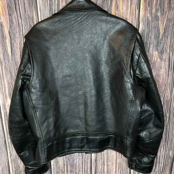 Excelled Vintage Leather Jacket- Size 42